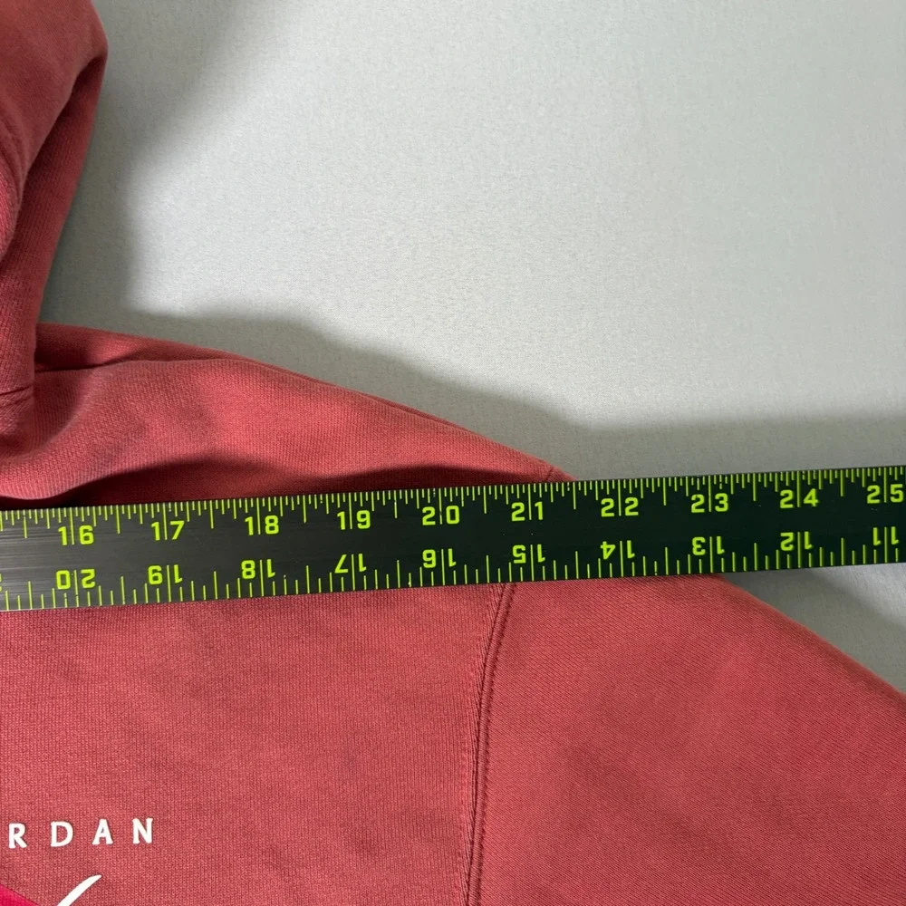 Air Jordan Flight Collection Hoodie Mens Medium Salmon Red Take Flight Pullover